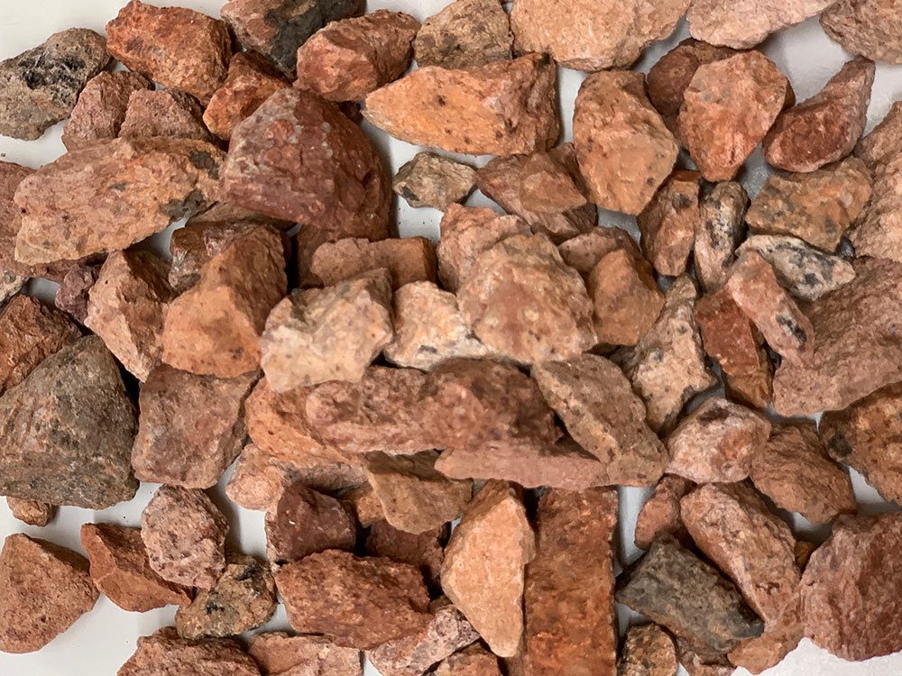 Apache Pink 1 Screened  Decorative Landscaping Rocks