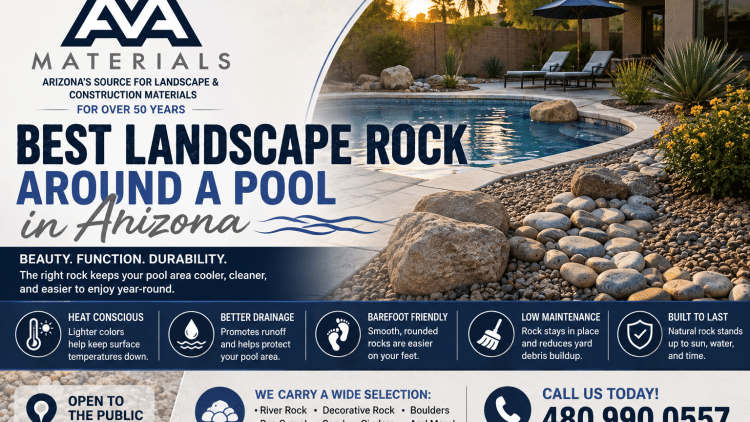 Best Landscape Rock Around A Pool In Arizona